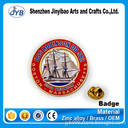 Antique Imitation Style and Europe Regional Feature custom football club pin badges